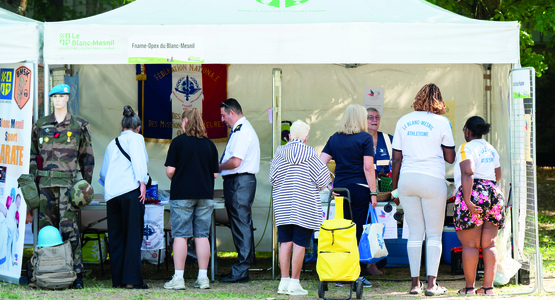 118 associations sportives, culturelles et solidaires étaient réunies au parc Anne-de-Kiev.