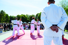 Les judokas ont dévoilé leur savoir-faire.